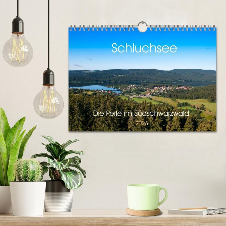 Produktbild: Schluchsee Naturpark S&uuml;dschwarzwald (Wandkalender 2026 DIN A4 quer), CALVENDO Monatskalender