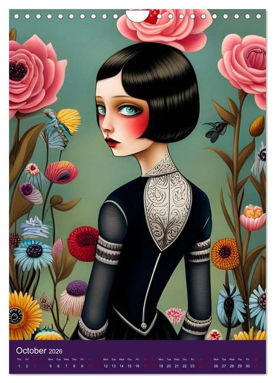 Produktbild: Fantasy Dreams (Wall Calendar 2026 DIN A4 portrait), CALVENDO 12 Month Wall Calendar