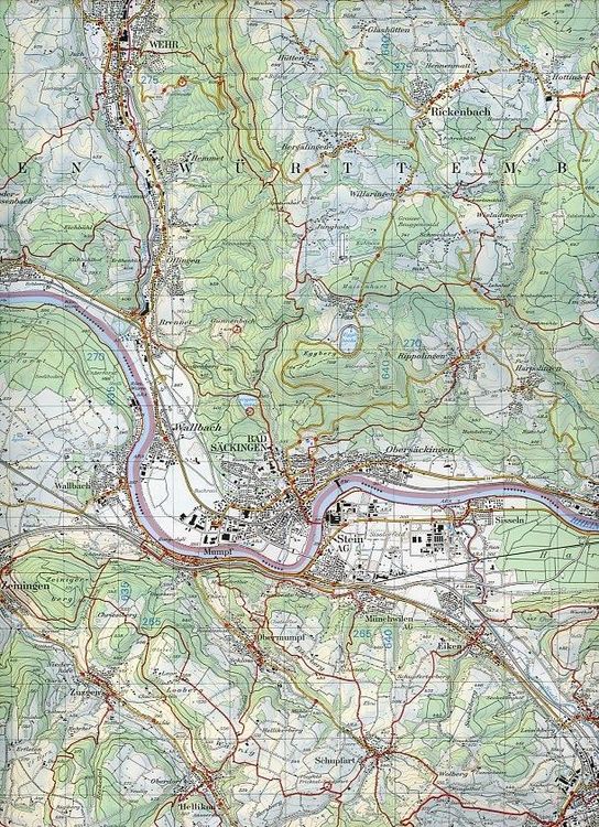 Produktbild: Swisstopo 1 : 50 000 Liestal