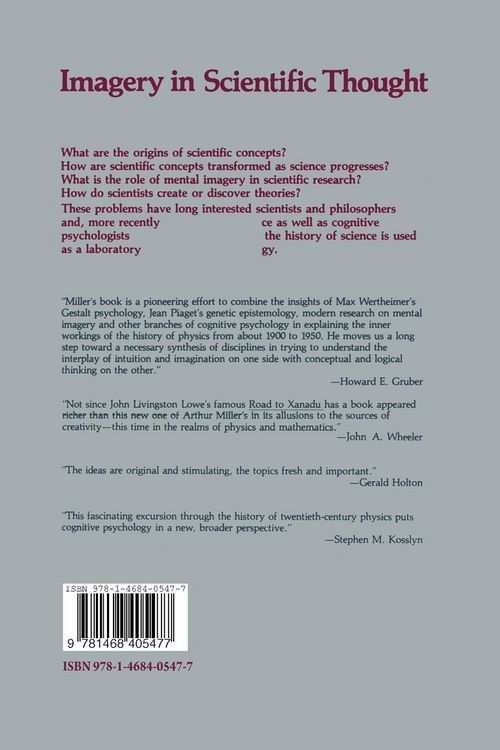 Produktbild: Imagery in Scientific Thought Creating 20th-Century Physics