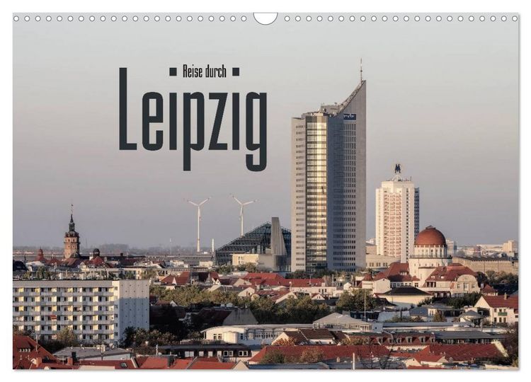 Produktbild: Reise durch Leipzig (Wandkalender 2026 DIN A3 quer), CALVENDO Monatskalender