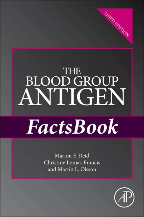 Produktbild: The Blood Group Antigen FactsBook