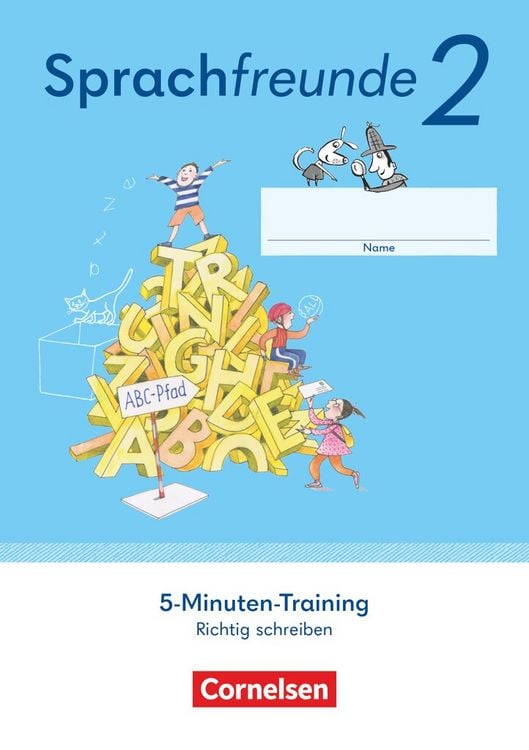 Produktbild: Sprachfreunde - 5-Minuten-Training "Richtig schreiben" - Östliche Bundesländer und Berlin