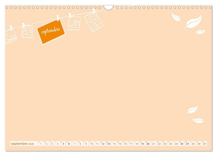 Produktbild: 12 x collage de photos - calendrier de bricolage (Calendrier mural 2026 DIN A3 vertical), CALVENDO calendrier mensuel