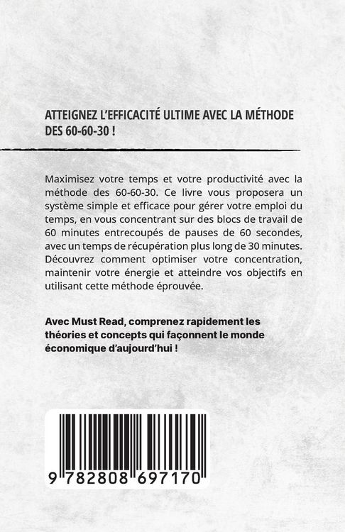 Produktbild: La m&eacute;thode des 60-60-30
