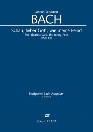 Produktbild: Schau, lieber Gott, wie meine Feind (Klavierauszug)