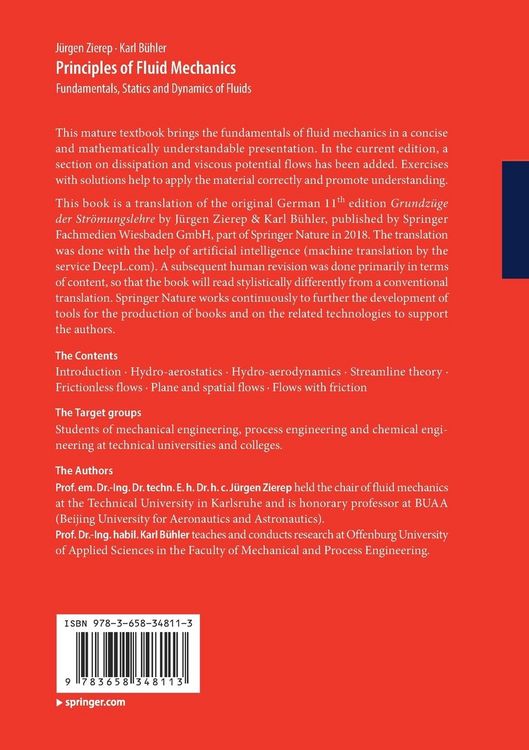 Produktbild: Principles of Fluid Mechanics