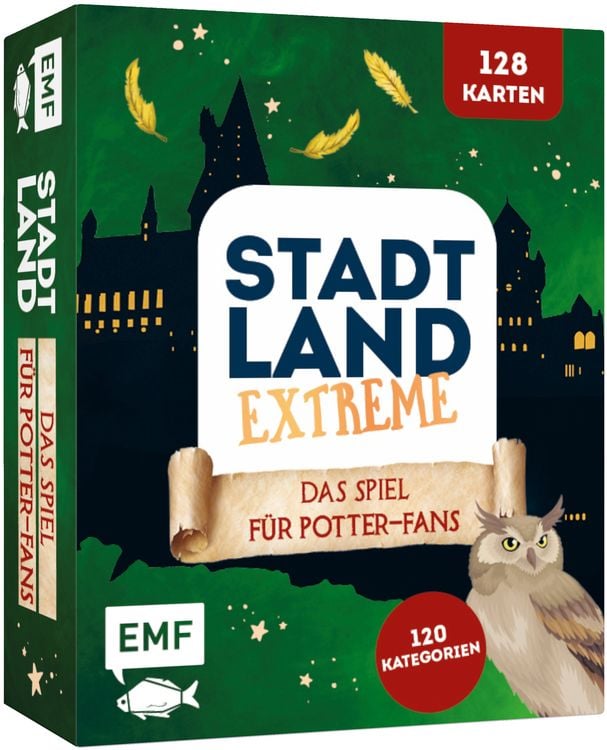 Bild vom Artikel Kartenspiel: Stadt, Land, Extreme - Das inoffizielle Spiel für Harry Potter-Fans mit 128 Karten vom Autor 
