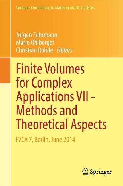 Produktbild: Finite Volumes for Complex Applications VII-Methods and Theoretical Aspects