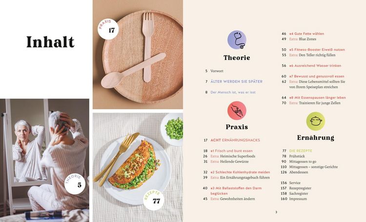 Produktbild: Mit 50 fitter als mit 30 - Das Rezeptbuch