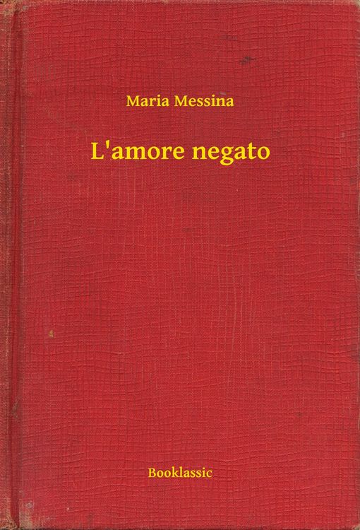 Produktbild: L'amore negato