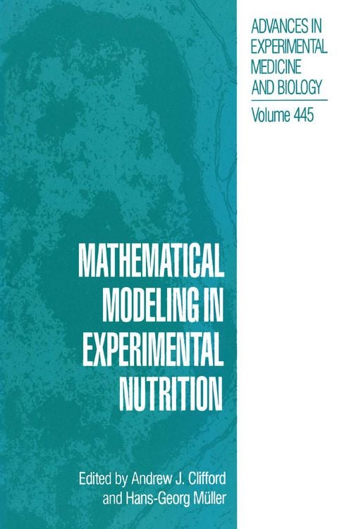 Produktbild: Mathematical Modeling in Experimental Nutrition