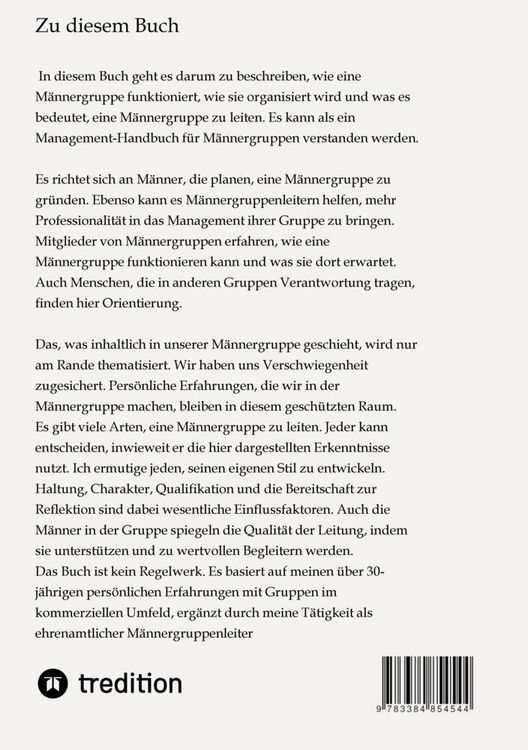 Produktbild: Wenn M&auml;nner reden - Gr&uuml;ndung einer M&auml;nnergruppe
