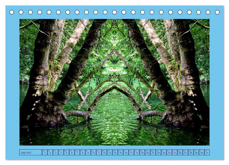 Produktbild: Wild Nature Azores &ndash; S&atilde;o Miguel (Desk Calendar 2027 DIN A5 landscape), CALVENDO 12 Month DeskCalendar