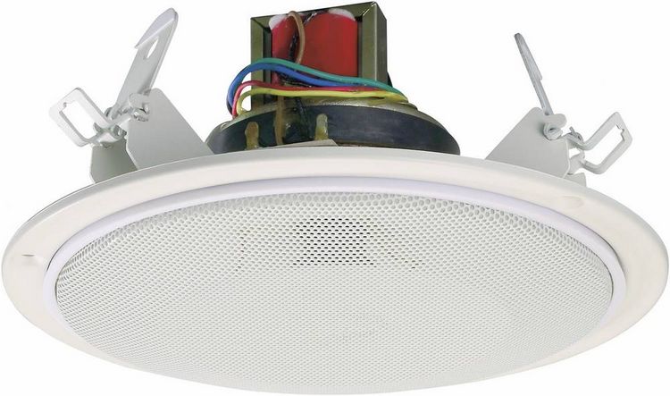 Produktbild: Renkforce SPE-178WT ELA-Einbaulautsprecher 40W 100V Wei&szlig; 1St.