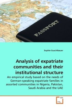 Produktbild: Guschlbauer, S: Analysis of expatriate communities and their
