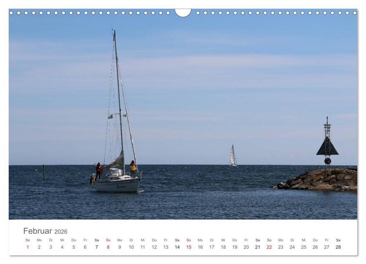 Produktbild: Segelboote in S&uuml;dschwedens Sch&auml;ren (Wandkalender 2026 DIN A3 quer), CALVENDO Monatskalender