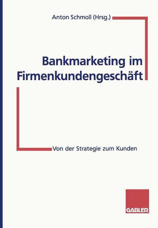 Produktbild: Bankmarketing im Firmenkundengesch&auml;ft
