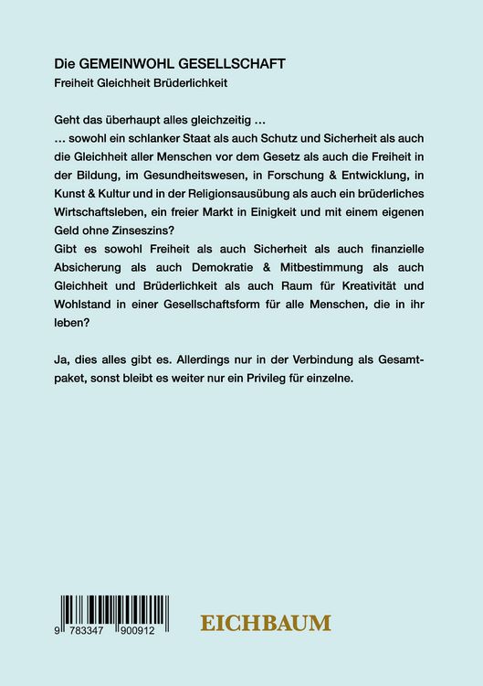 Produktbild: Die Gemeinwohl Gesellschaft