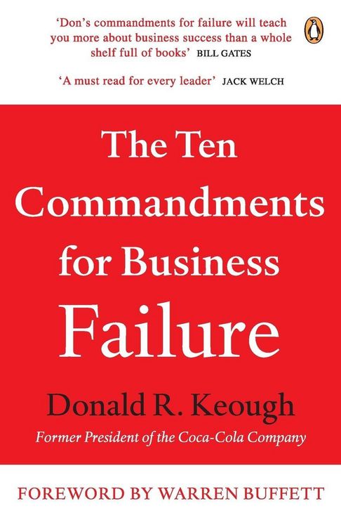 Produktbild: The Ten Commandments for Business Failur