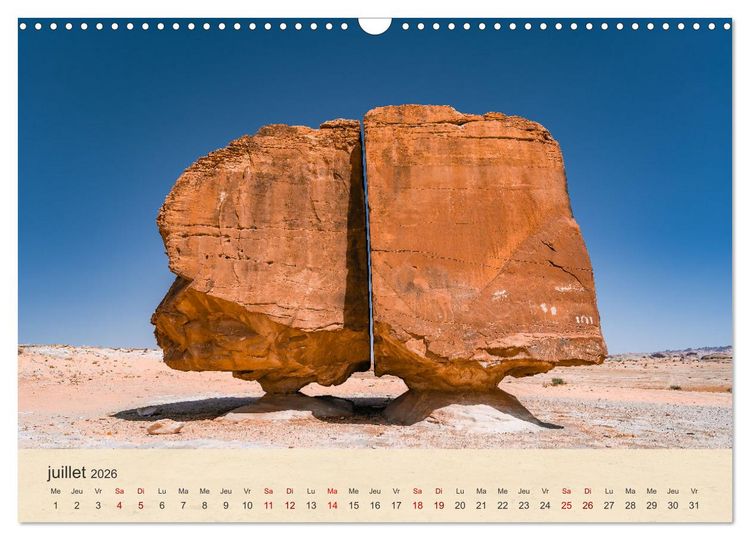 Produktbild: Arabie Saoudite - Royaume des fascinations (Calendrier mural 2026 DIN A3 vertical), CALVENDO calendrier mensuel