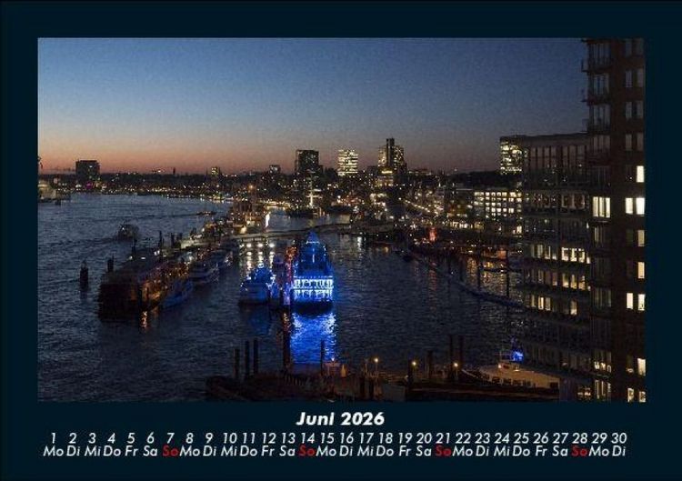 Produktbild: Hamburg 2026 Fotokalender DIN A5