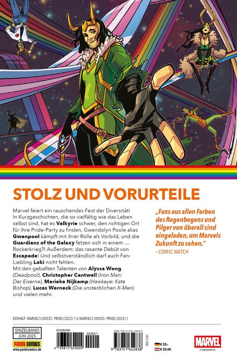 Produktbild: Marvel Pride: Vielfalt der Liebe