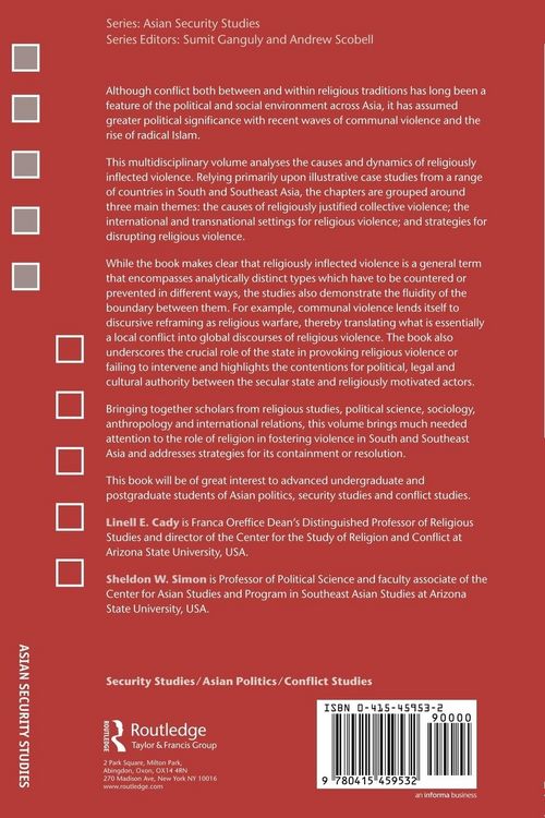 Produktbild: Religion and Conflict in South and Southeast Asia