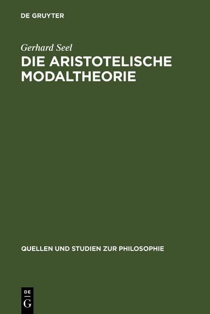 Produktbild: Die Aristotelische Modaltheorie