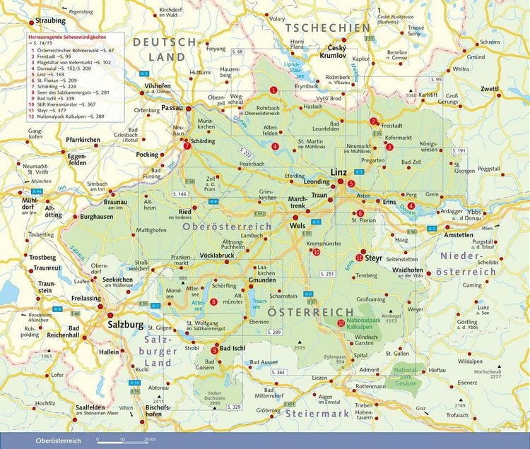 Produktbild: TRESCHER Reisef&uuml;hrer Ober&ouml;sterreich