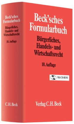 Produktbild: Beck'sches Formularbuch B&uuml;rgerliches, Handels- und Wirtschaftsrecht