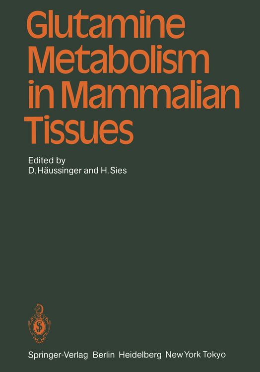 Produktbild: Glutamine Metabolism in Mammalian Tissues