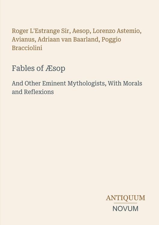 Produktbild: Fables of &AElig;sop