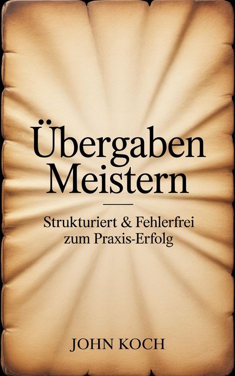 Produktbild: &Uuml;bergaben meistern