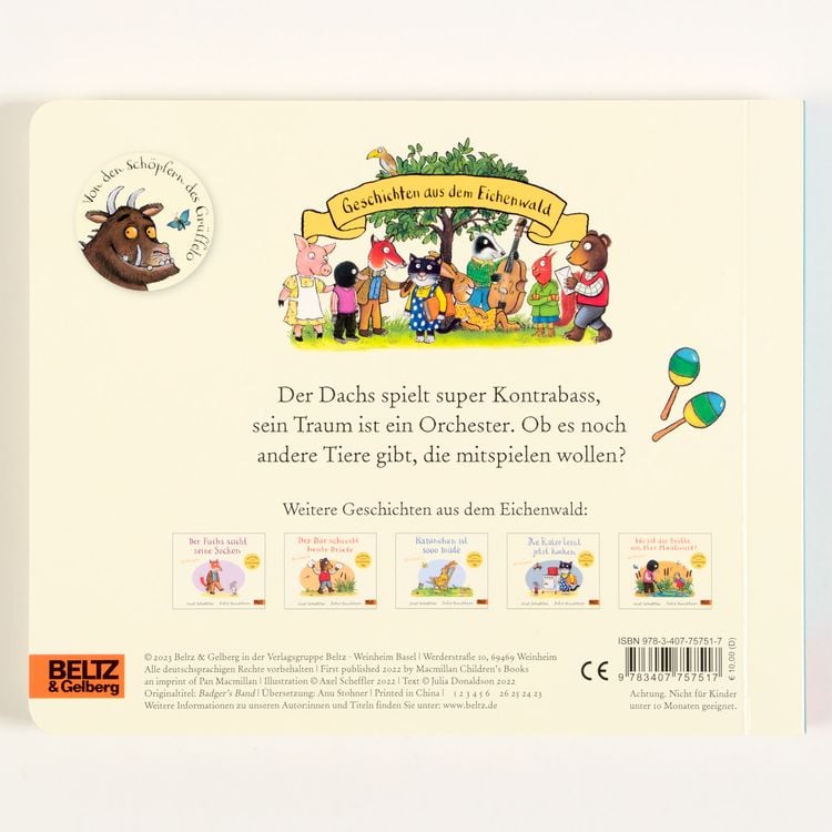 Produktbild: Der Dachs spielt super Kontrabass