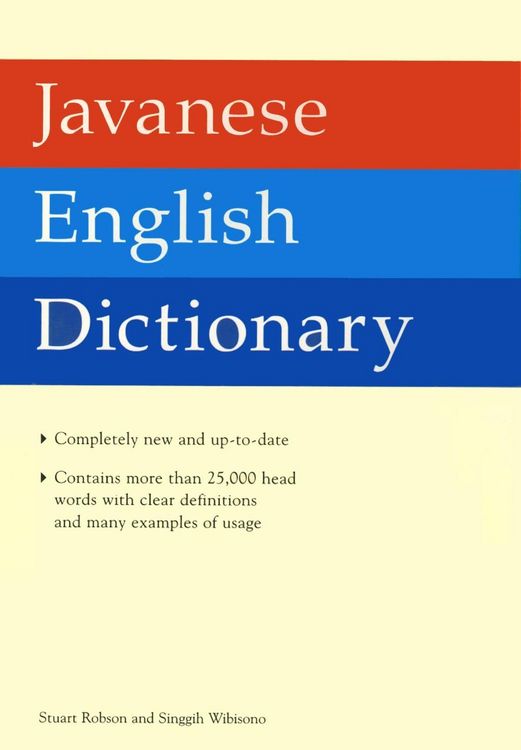 Produktbild: Javanese English Dictionary