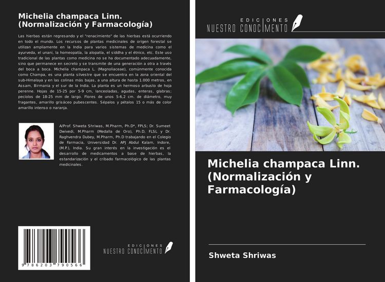 Produktbild: Michelia champaca Linn. (Normalizaci&oacute;n y Farmacolog&iacute;a)