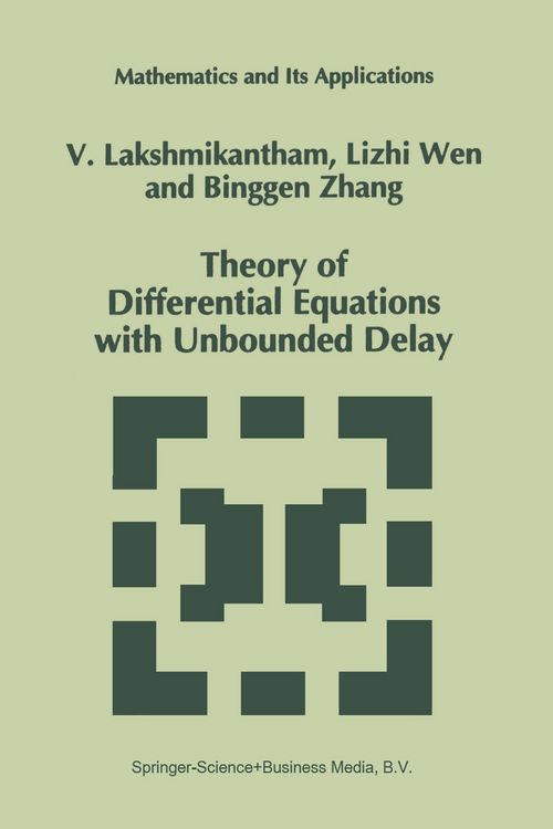 Produktbild: Theory of Differential Equations with Unbounded Delay