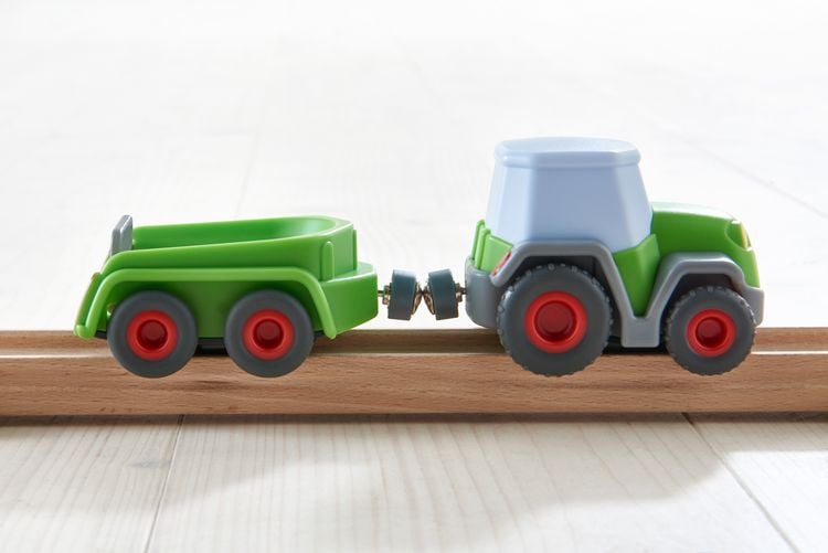 Produktbild: Kullerb&uuml; - Traktor mit Anh&auml;nger