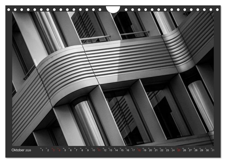 Produktbild: Architektur - Fassaden im Detail 2026 (Wandkalender 2026 DIN A4 quer), CALVENDO Monatskalender