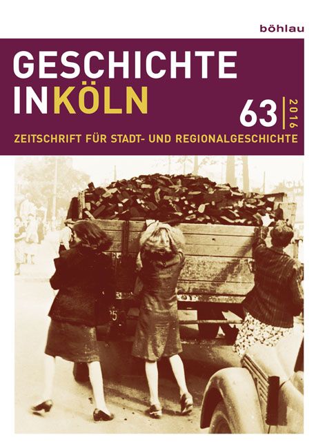Produktbild: Geschichte in K&ouml;ln 63 (2016)