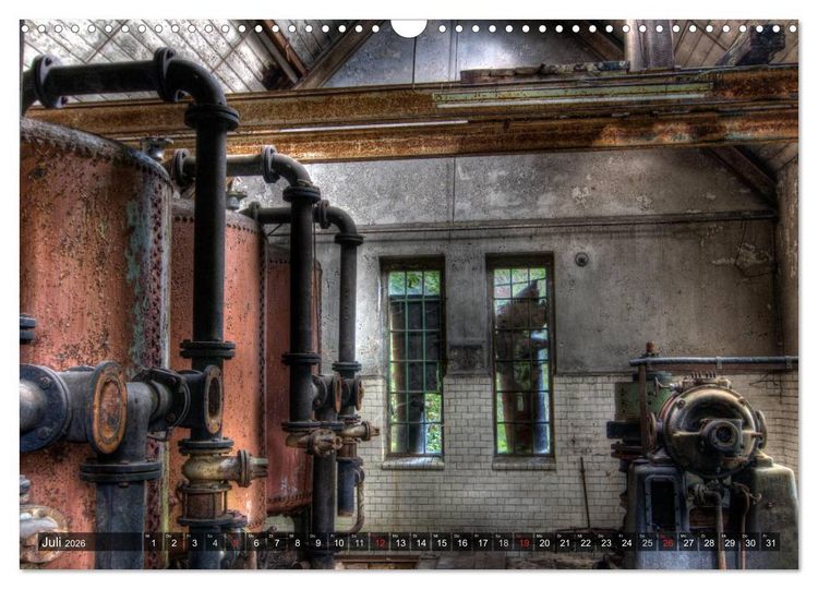 Produktbild: Lost Places in Deutschland 2026 (Wandkalender 2026 DIN A3 quer), CALVENDO Monatskalender