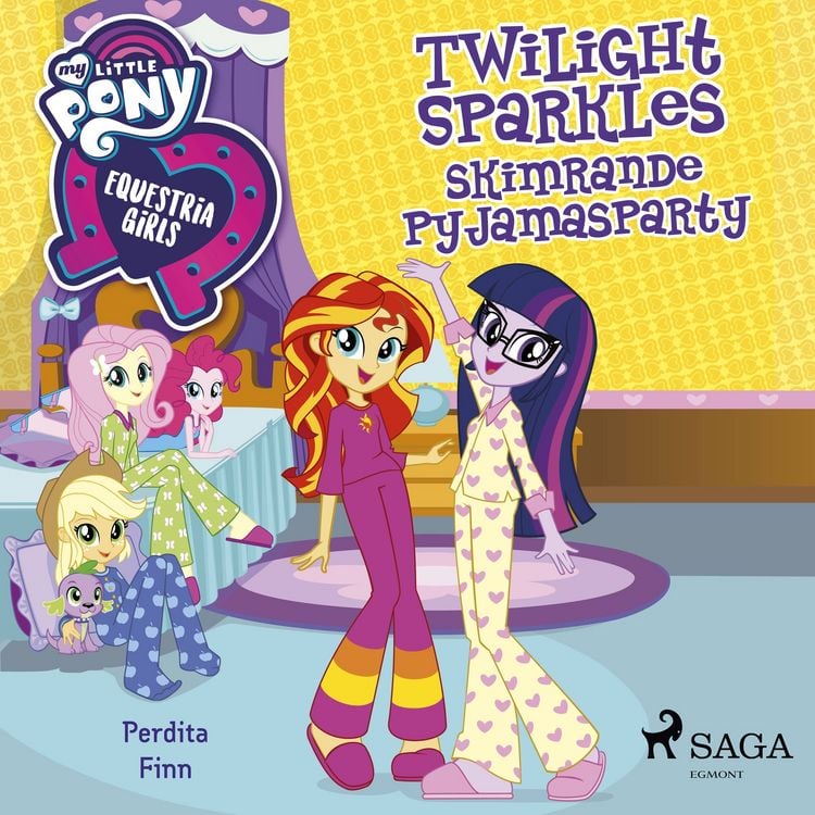 Produktbild: Equestria Girls - Twilight Sparkles skimrande pyjamasparty