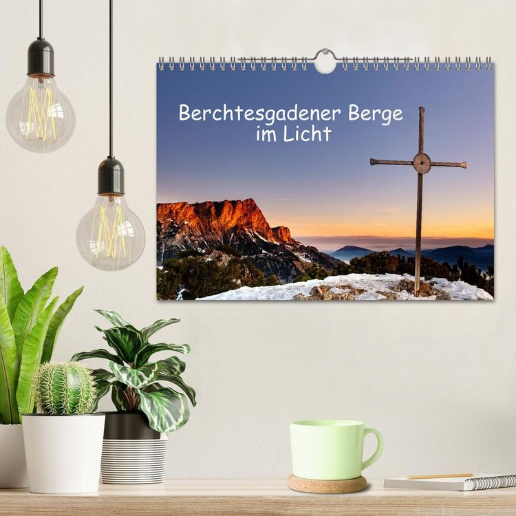 Produktbild: Berchtesgadener Berge im Licht (Wandkalender 2026 DIN A4 quer), CALVENDO Monatskalender