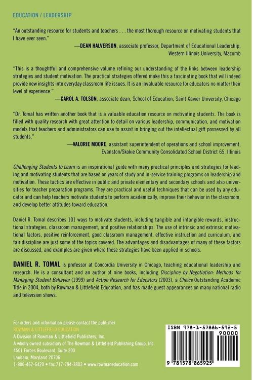 Produktbild: Challenging Students to Learn