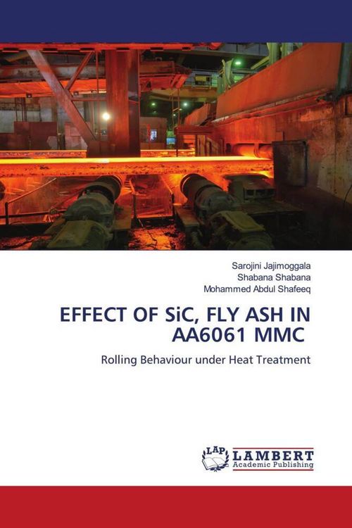 Produktbild: EFFECT OF SiC, FLY ASH IN AA6061 MMC