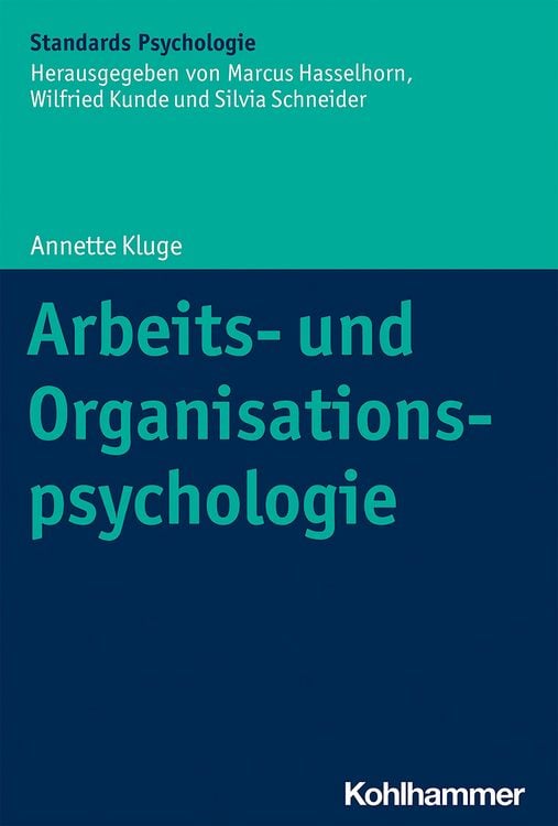 Produktbild: Arbeits- und Organisationspsychologie