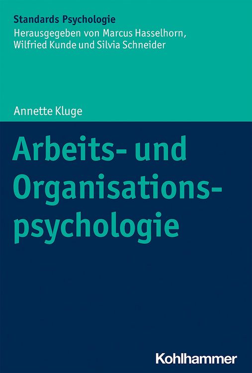 Produktbild: Arbeits- und Organisationspsychologie