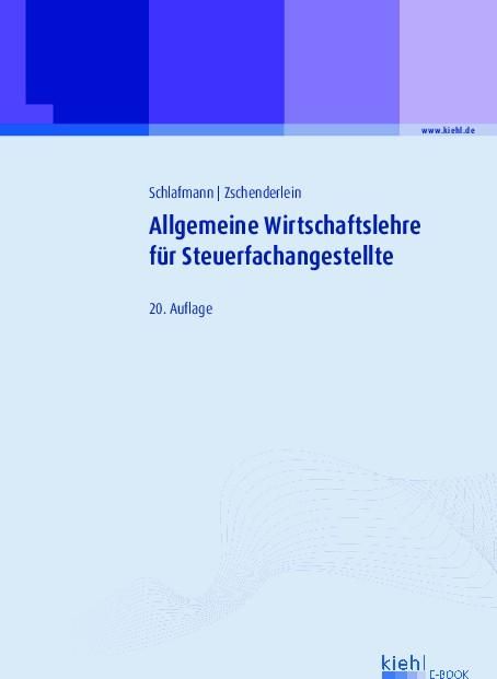 Produktbild: Allgemeine Wirtschaftslehre f&uuml;r Steuerfachangestellte