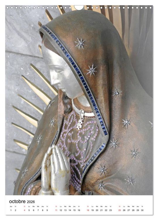 Produktbild: LOURDES Patrimoine (Calendrier mural 2026 DIN A3 horizontal), CALVENDO calendrier mensuel
